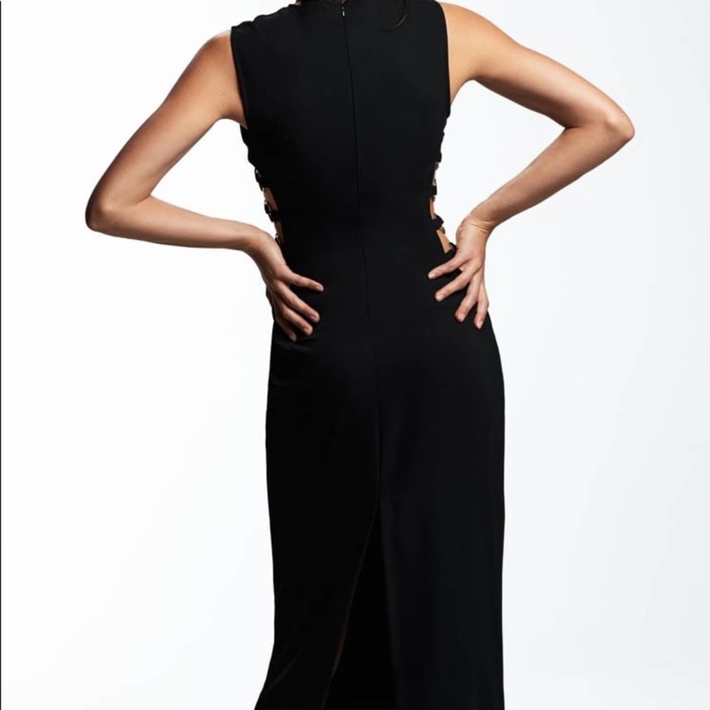 ZARA SIDE RING DRESS BLACK - Picture 10 of 10